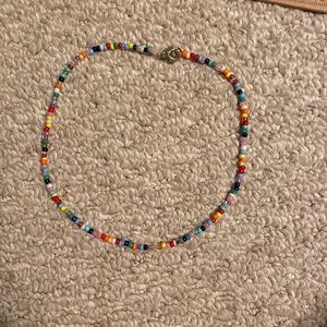 multi color necklace